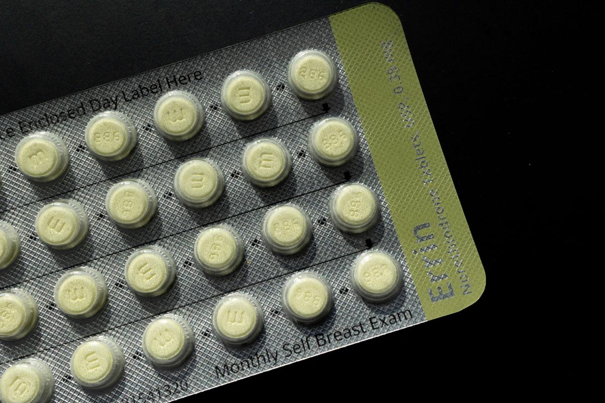 A packet of birth control pills in Philadelphia on July 11, 2022. (Hannah Beier/Illustration/Reuters)