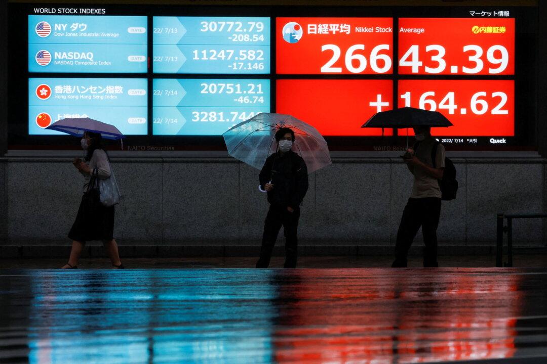 Stocks and Bond Yields Fall on Taiwan Tensions