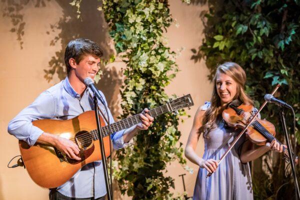 Matt and Katie perform together in Branson, Mo., 2018. (Courtesy of Ellen Haygood)