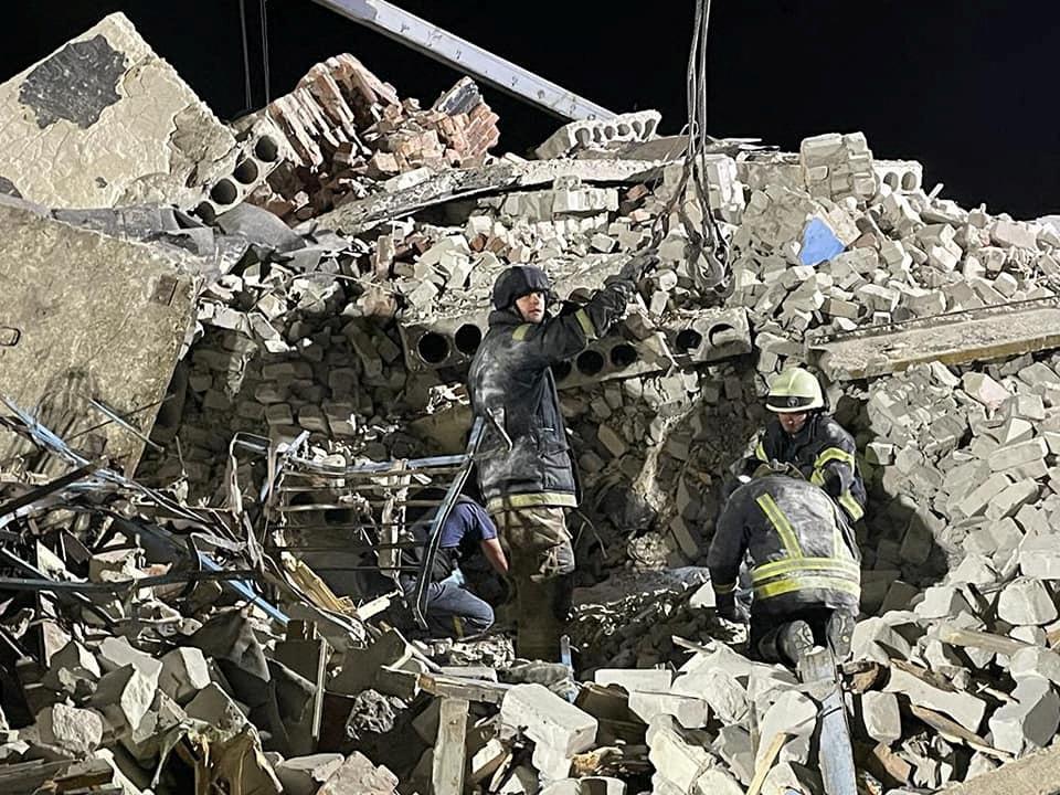 At Least 15 Killed as Russian Rockets Hit Ukraine Apartment Block: Local Officials