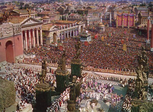 The spectacle of Rome in "Quo Vadis." ((Metro-Goldwyn-Mayer)