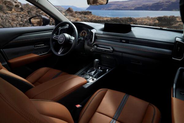The interior of the CX 50. (Courtesy of Mazda)