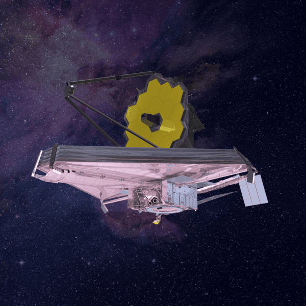 Artist illustration of the James Webb Space Telescope. (NASA)