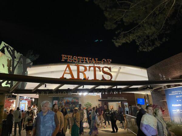 Pageant of the Masters, "Festival of Arts" venue in Laguna Beach, Calif., on July 7, 2022. (Carol Cassis/The Epoch Times)