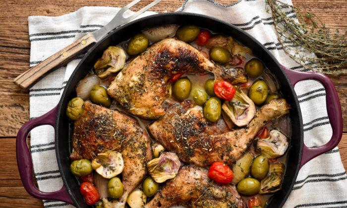 All the Flavors of Sun-Kissed Southern France in an Easy, One-Pan Chicken Dish