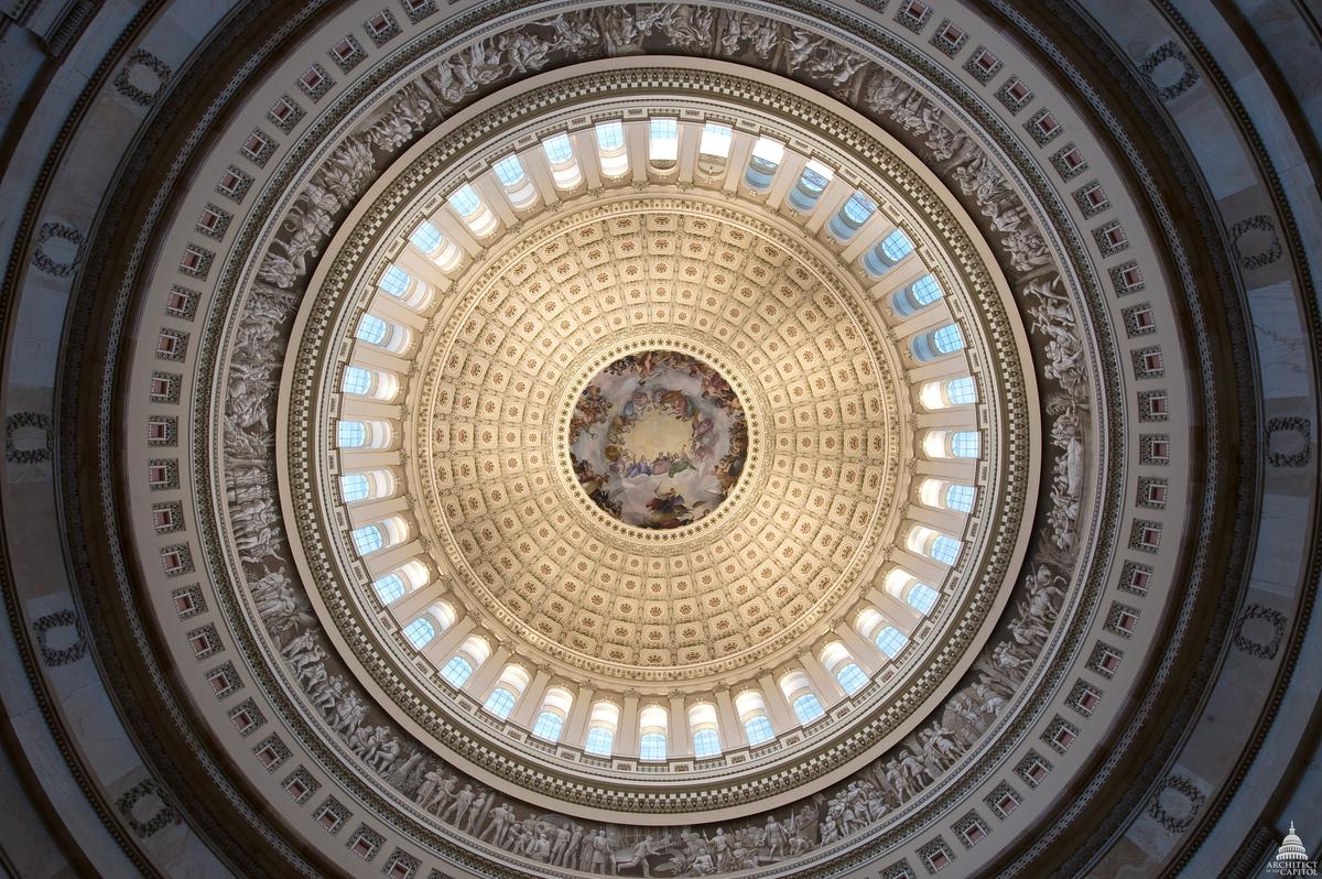 The Apotheosis of Washington: Deciphering the Symbols of Our Nation Hidden Within the Capitol Building’s Dome