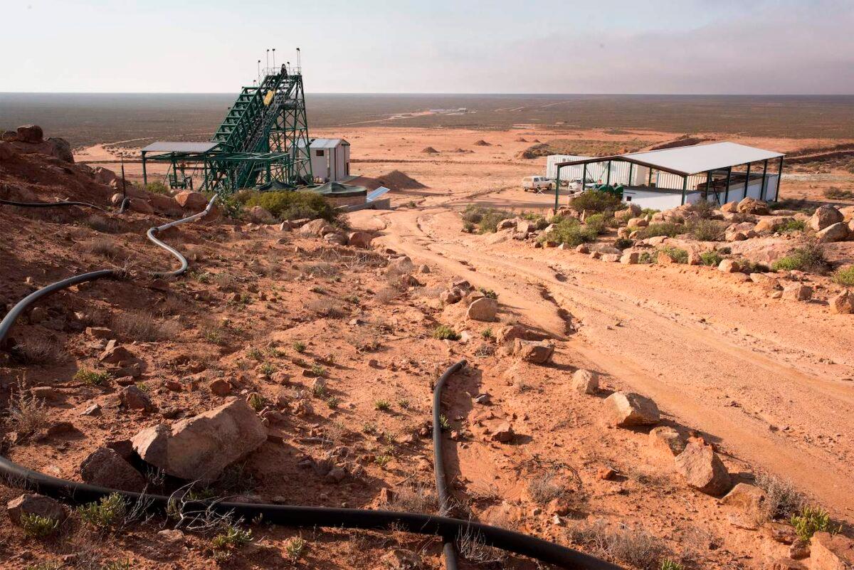 Steenkampskraal rare-earth mine, about 50 miles from the Western Cape town of Vanrhynsdorp, in South Africa, has been confirmed as one of the highest grade deposits of rare-earth minerals in the world. (Rodger Bosch/AFP via Getty Images)
