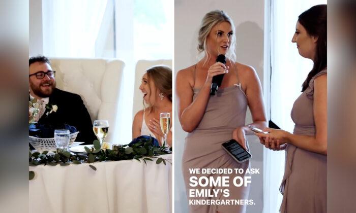 Kindergarteners Surprise Teacher on Her Wedding Day With Hilarious Marriage Advice