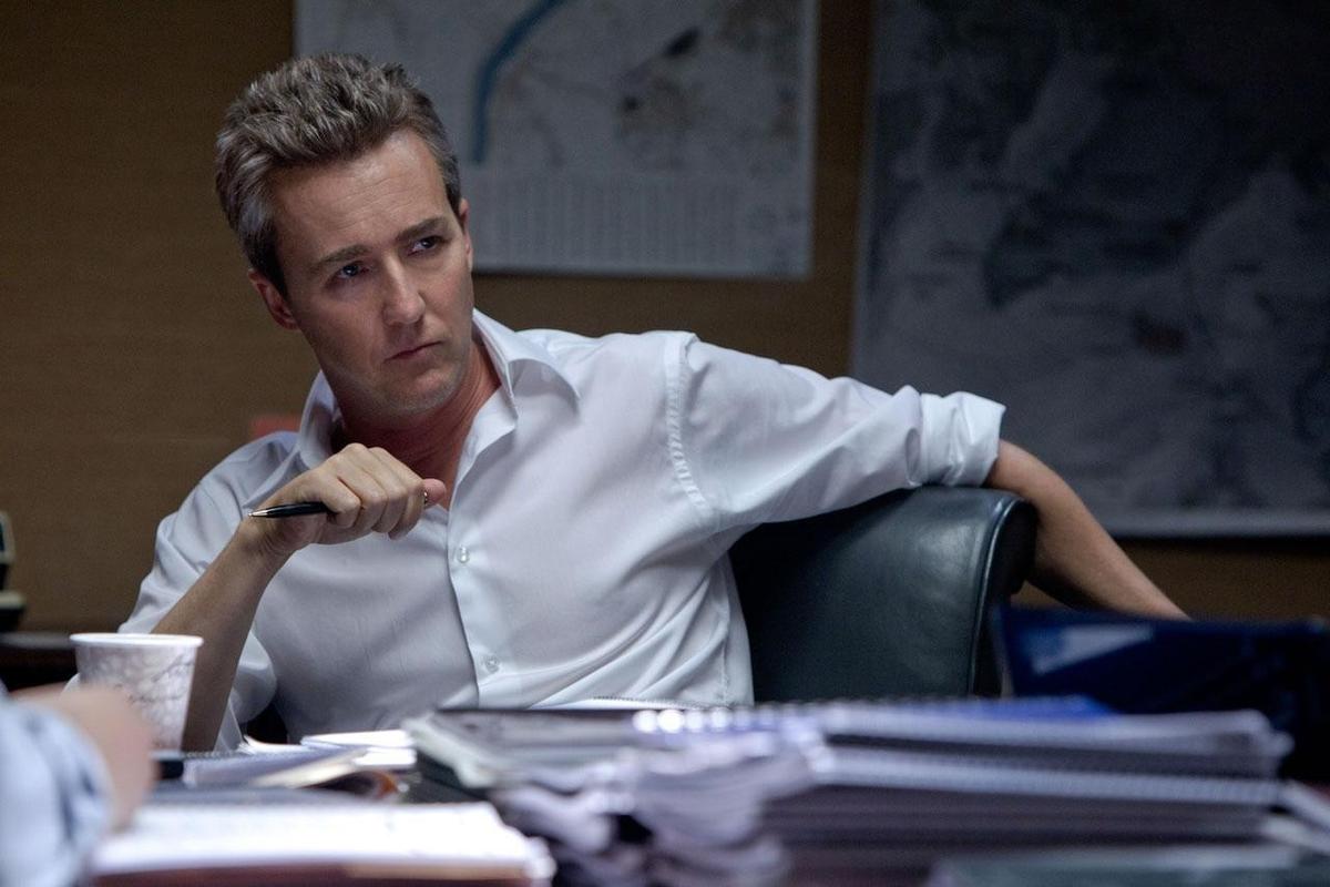 Col. Eric Byer, USAF, Ret. (Edward Norton) in "The Bourne Legacy." (Universal Pictures)