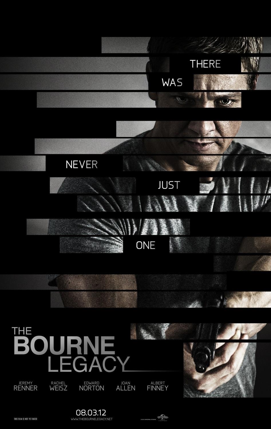 Movie poster for "The Bourne Legacy."