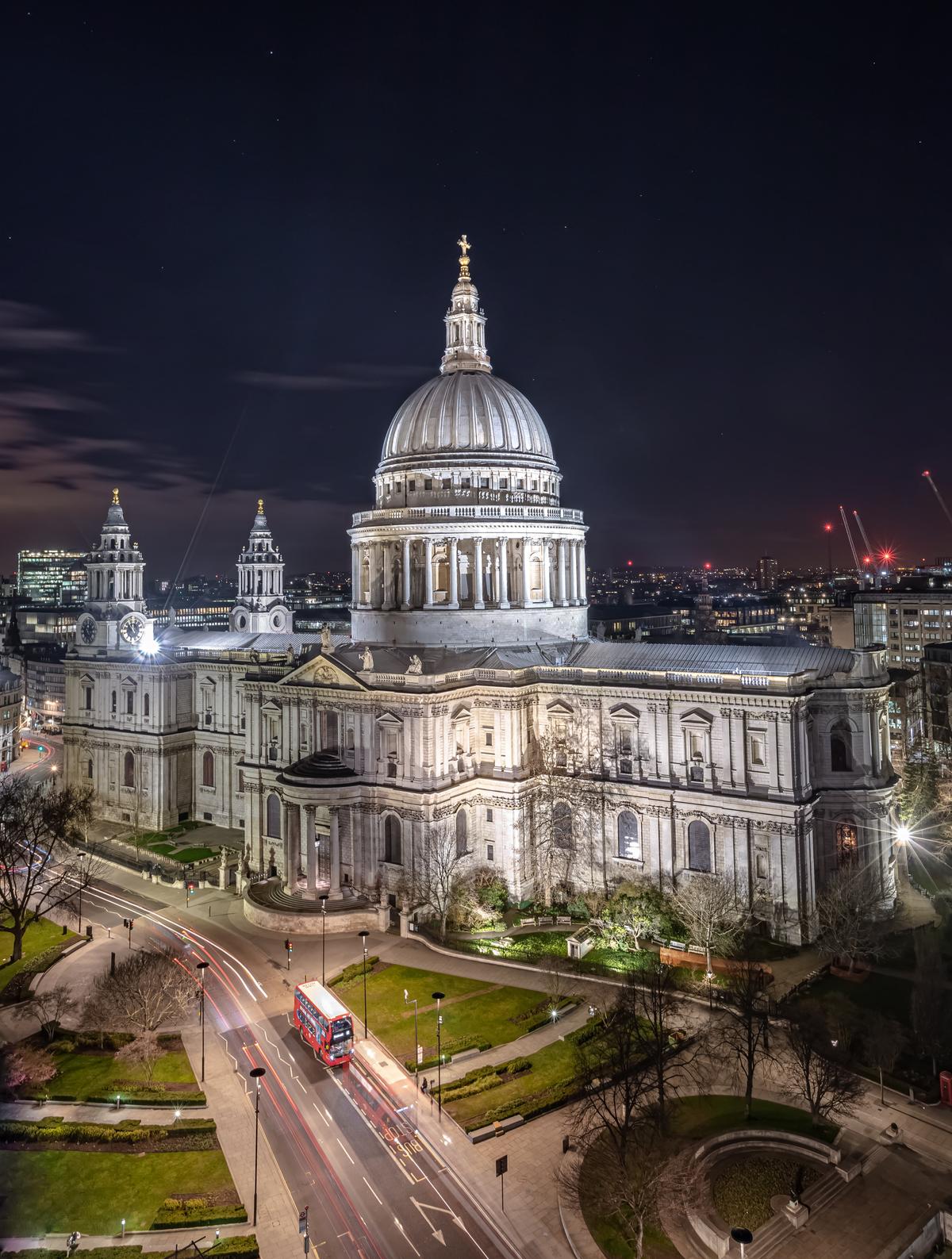 St. Paul's Cathedral was designed by Sir Christopher Wren in the English Baroque style in the late 17th century. (Alex Tai/Unsplash)