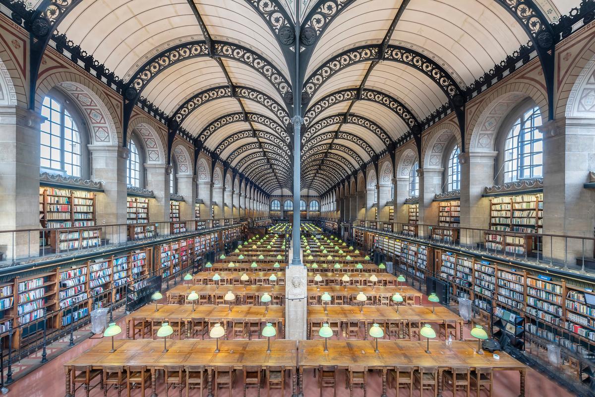  Saint Genevieve Library, Paris. (Courtesy of <a href="https://www.instagram.com/richardsilverphoto/">Richard Silver</a>)