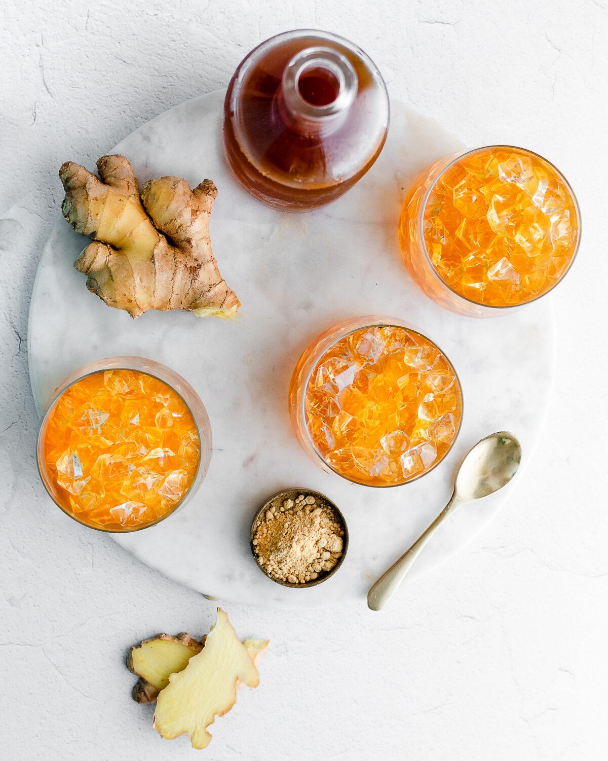 Old-fashioned ginger switchel, with its bracing acidity and bittersweet molasses, is a refreshing and restorative summer drink. (Jennifer McGruther)