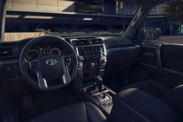 4Runner TRD Sport interior. (Courtesy of Toyota)