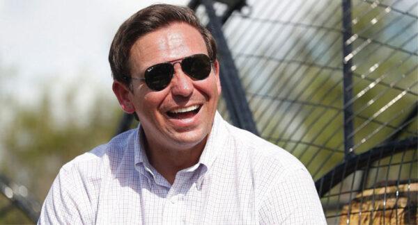 Fla. Gov. Ron Desantis (R) on a visit to the Everglades in an undated photo. (Courtesy of Ron DeSantis for Governor)