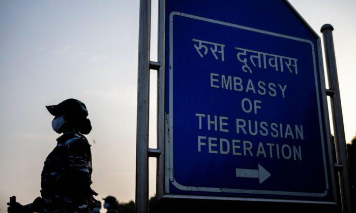 Russian Ship With Military Cargo in ‘Detention’ in India, Russia’s Embassy Says