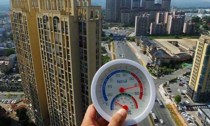 Over 110 Degree Historic Heat Impacts 900 Million People in China