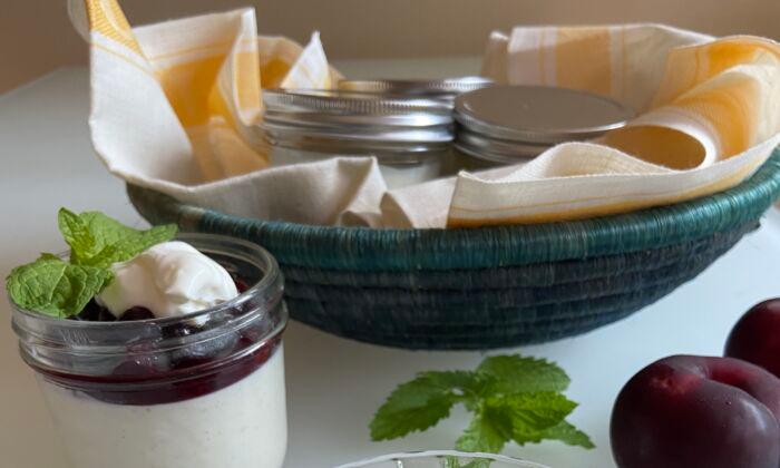 A Perfect Pair: Blueberry Compote Makes a Beautiful Topping for Panna Cotta