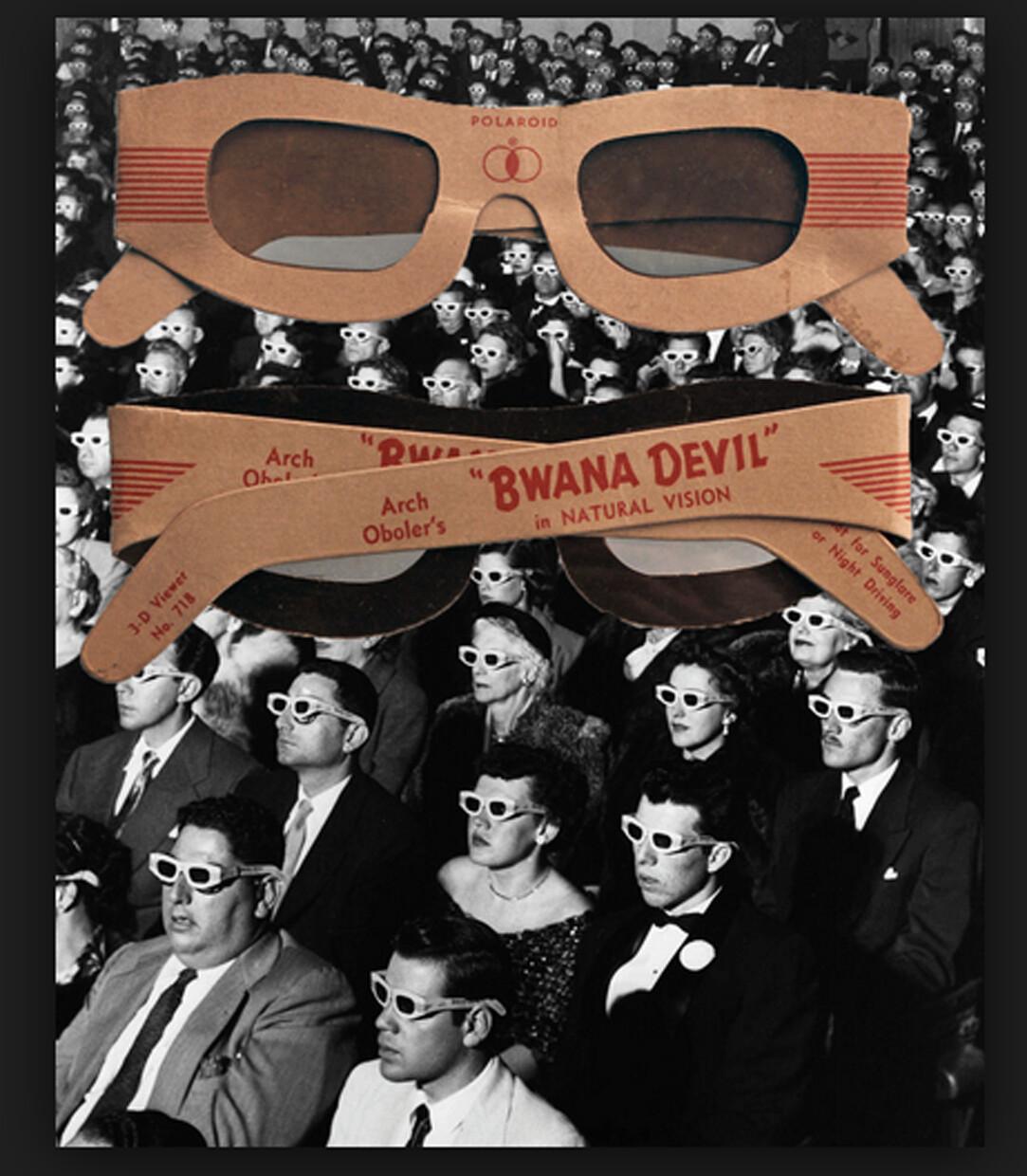 Bwana Devil, the first 3-D film (1952). (Rossano aka Bud Care/Wikimedia Commons [CC BY 2.0 (https://creativecommons.org/licenses/by/2.0/deed.en)])