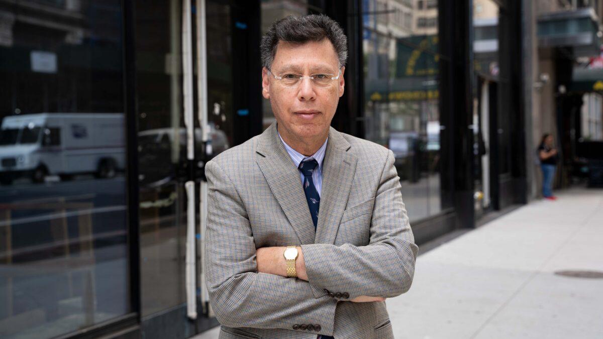 Dr. Harvey Risch, professor emeritus of epidemiology at the Yale School of Public Health, in New York on July 7, 2022. (Bao Qiu/The Epoch Times)