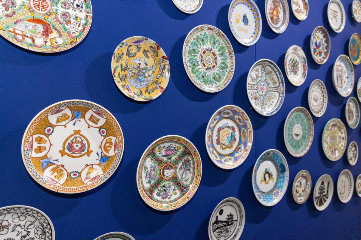 The 3rd anniversary exhibition of intangible cultural heritage was held in K11 Shopping Art Museum from June 18 to July 4, 2021, jointly organized by Lingnan University and the Hong Kong Academy of Arts. (TM Chan/The Epoch Times)