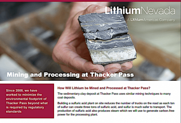 China-bound? All of it is unlikely to be processed domestically, experts say. (Lithium Americas)