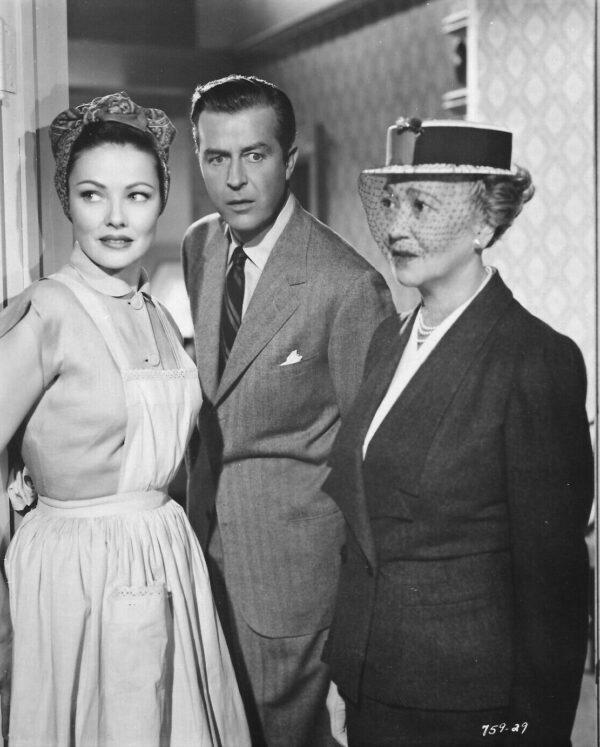 (L–R) Gene Tierney, Ray Milland, and Fay Bainter in "Close to My Heart." (Warner Bros.)