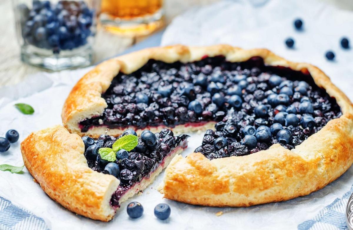 Blueberry Crostata