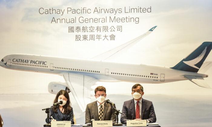 Cathay Pacific Airline Drops out of World’s Top Ten Airlines Ranking