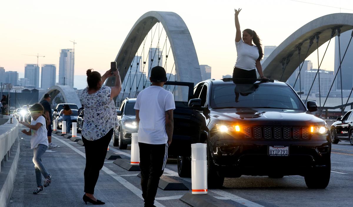 LAPD: Sixth Street Bridge Reopens After Another Overnight Closure