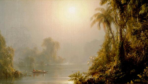 "Morning in the Tropics," circa 1858, by Frederic Edwin Church. The Walters Art Museum, Baltimore. (Public Domain)