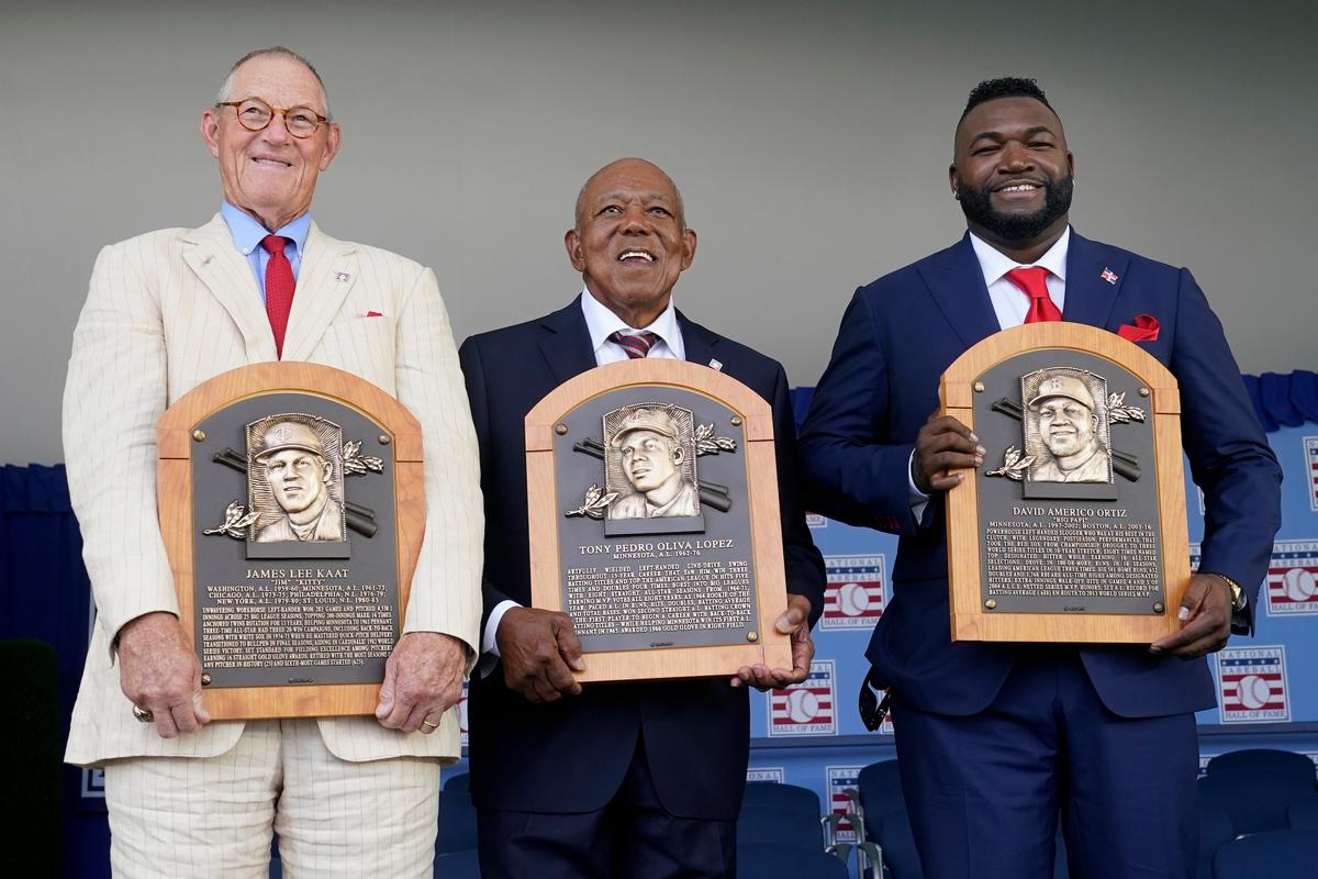 Big Papi a Big Hit at His Baseball Hall of Fame Induction