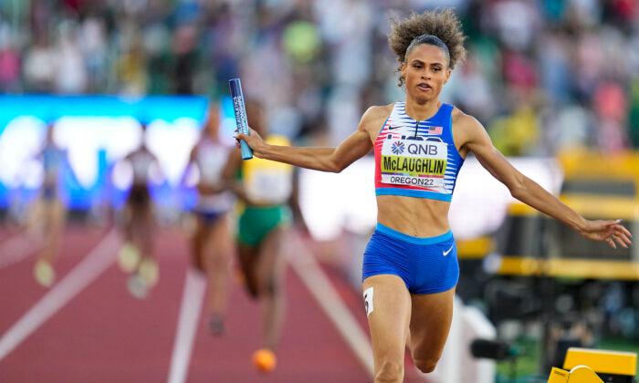 Sydney McLaughlin Anchors US on Record-Setting Day at Worlds