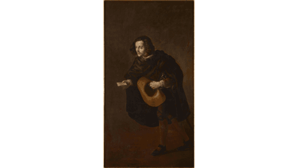 “The Messenger,” circa 1640, by Fray Juan Ricci. Oil on canvas, 69.1 inches by 38.2 inches. Santander Bank Collection. (Courtesy of Santander Bank Collection)