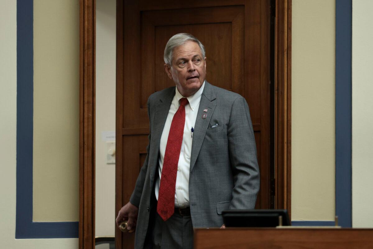 Rep. Ralph Norman (R-S.C.) attends a hearing with the House Committee on Oversight and Reform in the Rayburn House Office Building in Washington, on Nov. 16, 2021. (Anna Moneymaker/Getty Images)
