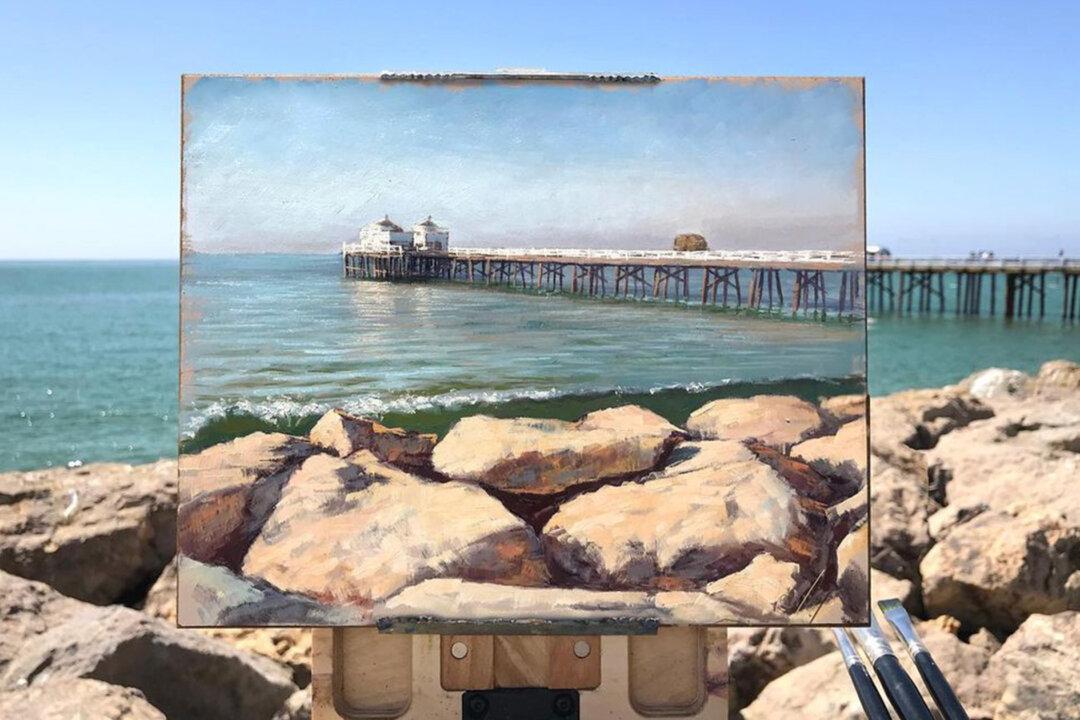 Plein-Air Artist Paints Scenes That Perfectly Match His Open-Air Surrounds: Surfs, Meadows, Mountains, and More