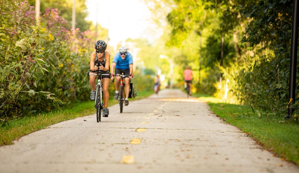 Cycling trails abound. (Focal Flame Photography/Courtesy of Destination Madison)