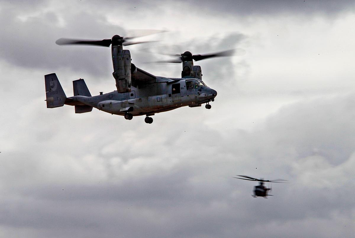 US Air Force Grounds Entire Osprey Fleet After Fatal Training Mission Crash in Japan