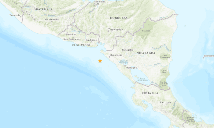 Earthquake of Magnitude 5.5 Strikes Near Coast of Nicaragua: EMSC