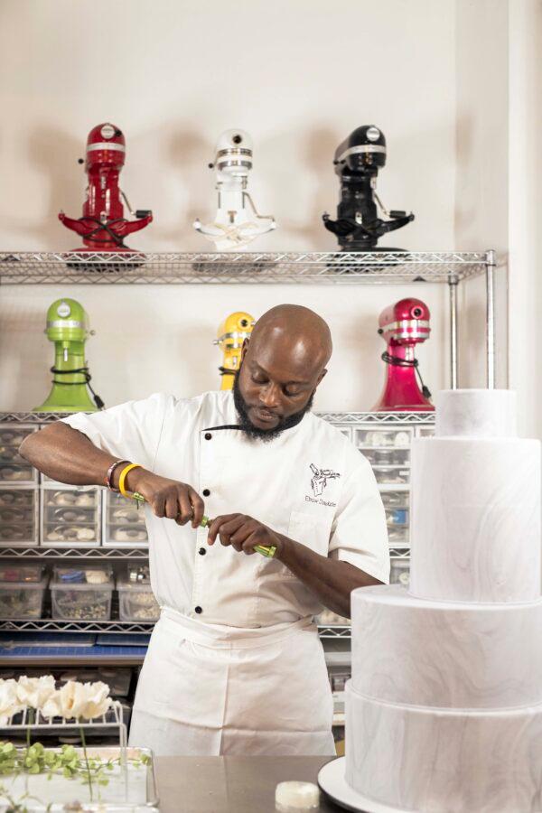 Dadzie, once named one of the country’s top pastry chefs, is inspired by his grandmother, who taught him the importance of hard work. (Tatsiana Moon for American Essence)