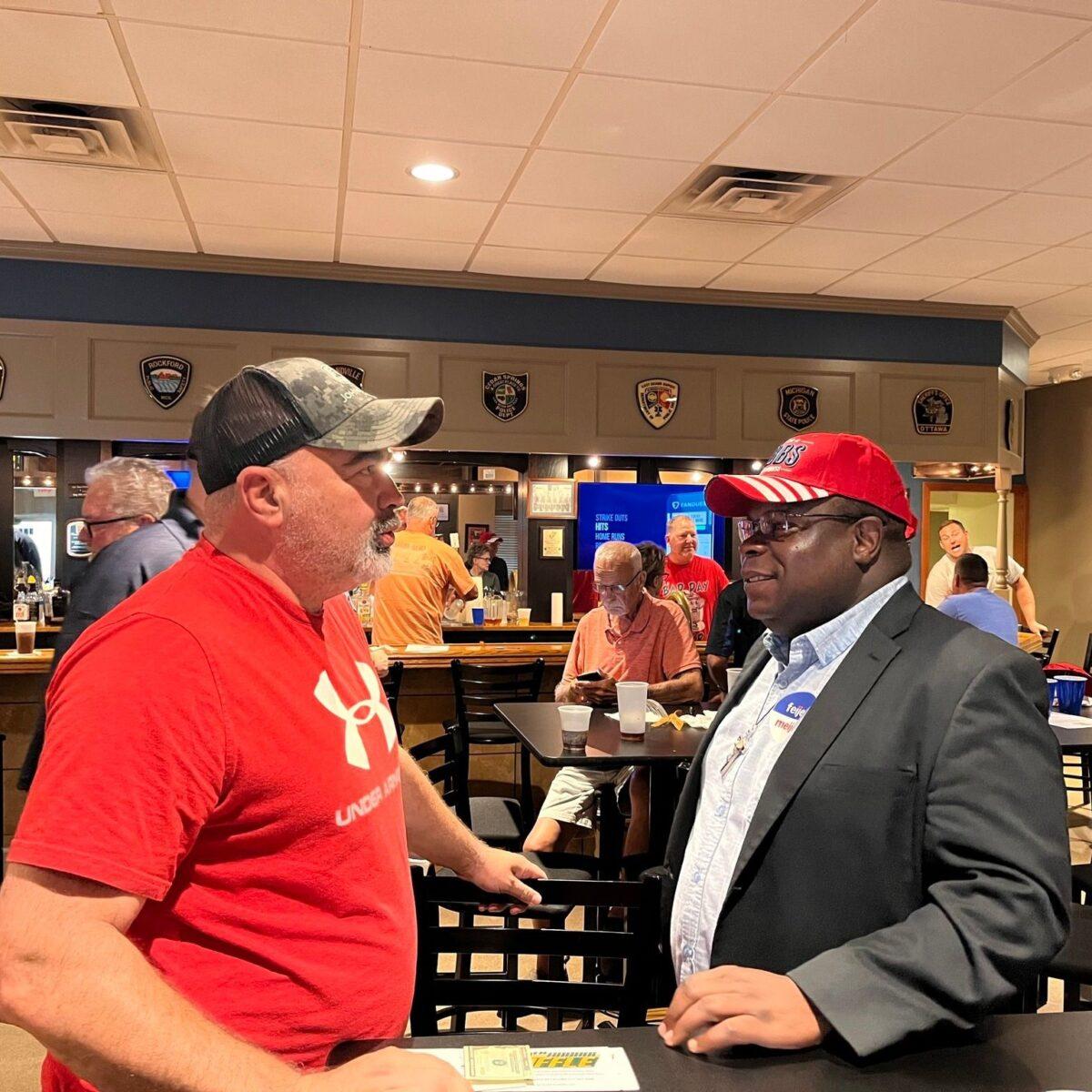 John Gibbs (R) is trying to unseat Republican Rep. Peter Meijer in Michigan's 3rd Congressional District Republican primary on August 2. (Courtesy of John Gibbs for MI-3)