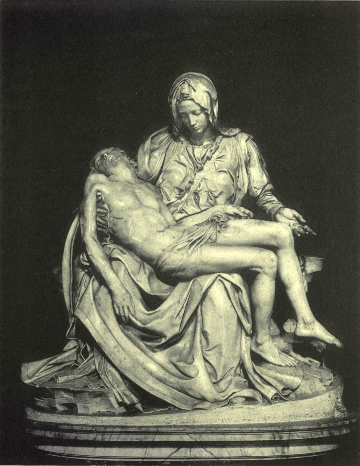 PIETÀ (After Michelangelo. Rome: S. Peter's) Anderson