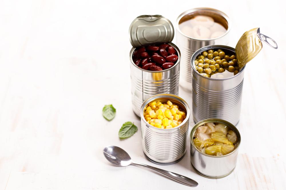 Canned foods will remain edible and nutritious long past the expiration date printed on the can, though quality may deteriorate over time. (SherSor/Shutterstock)