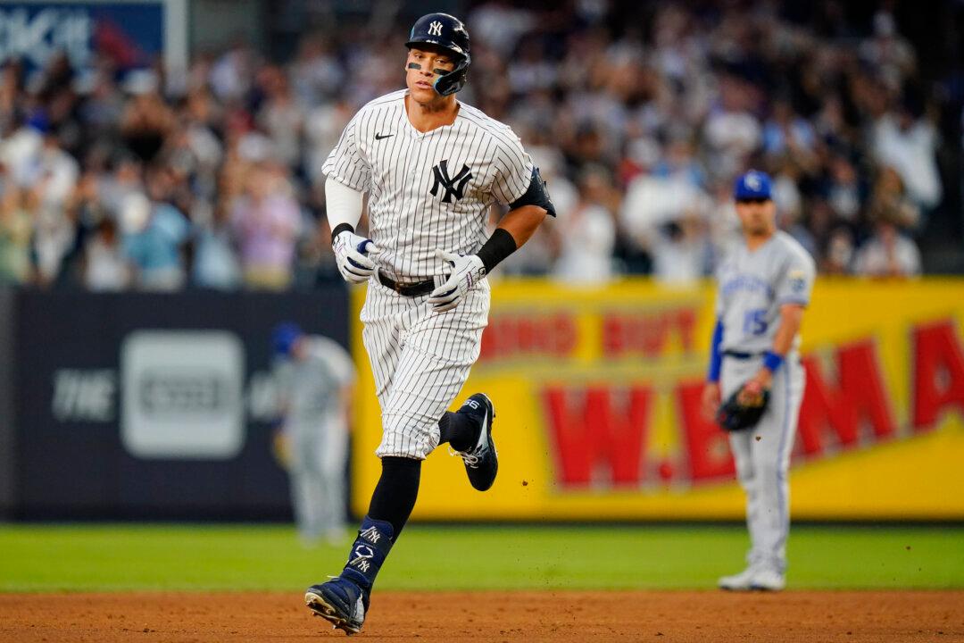 Judge Hits Grand Slam for 41st Home Run, Yanks Rally Past Royals