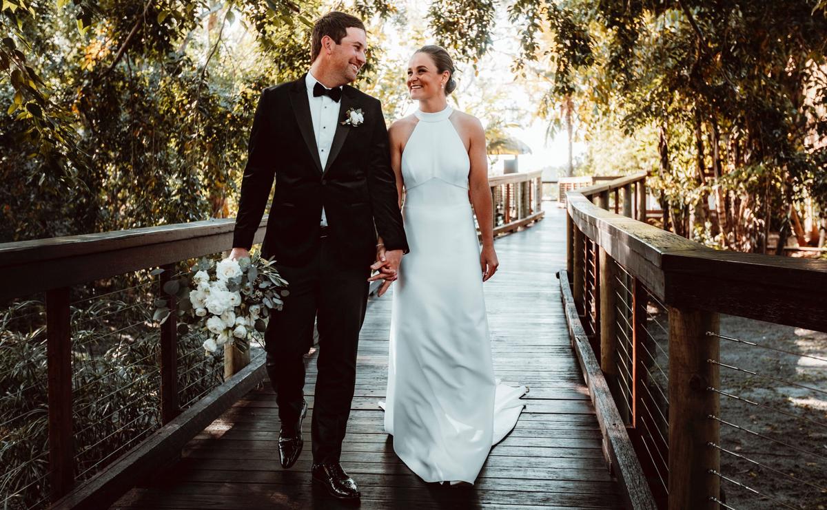 Australian Tennis Ace Ash Barty Marries Garry Kissick