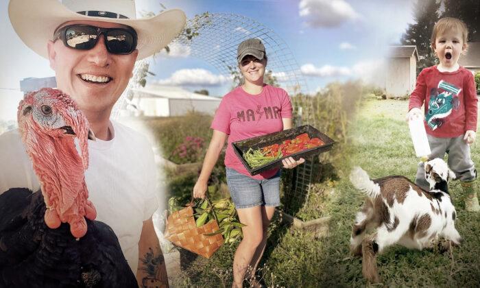 Military Parents Face ‘World’s Craziness’ by Plotting Farm to Grow Own Food, Homeschool Their Kids