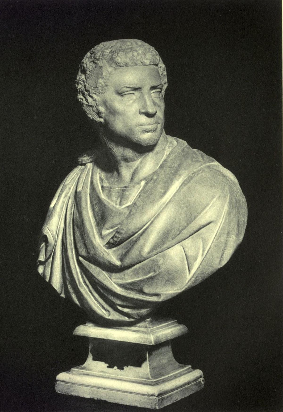 BRUTUS<br/>(After Michelagnolo. Florence: Museo Nazionale) Brogi