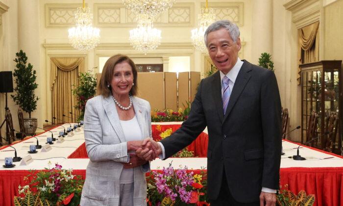As Pelosi Begins Asia Tour in Singapore, China Warns Against Visiting Taiwan
