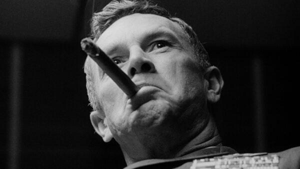 Sterling Hayden as Gen. Jack D. Ripper in Stanley Kubrick's "Dr. Strangelove or: How I Learned to Stop Worrying and Love the Bomb." (Columbia Pictures)