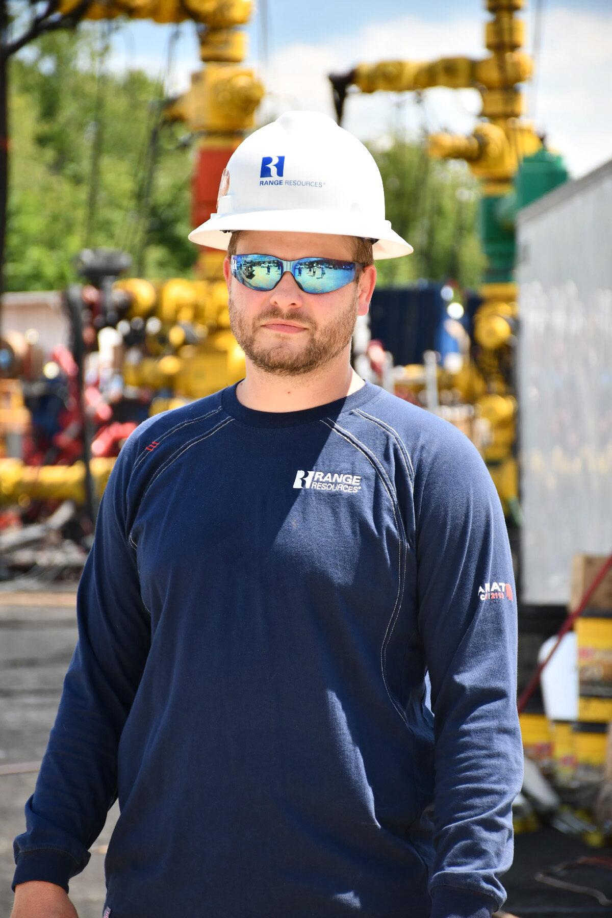 Derek Yanchak is a completions manager at Range Resources. (Shannon Venditti)